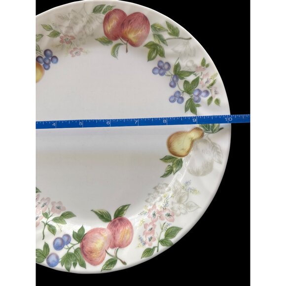 4 Corelle Chutney Fruit Garland Swirl Dinner Plates Made In USA 10.25" #2 - Picture 5 of 5
